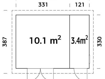 FÖRRÅD KALLE PALMAKO 14,9 M2